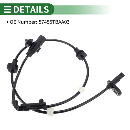 ABS Wheel Speed Sensor for Honda Civic (2016-2020) 1 x Left Front Sensor