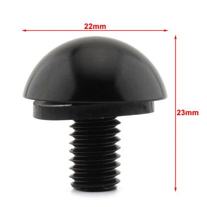 Chrome Aluminum Brake Lever Screw Plug Decorative Cover for BMW R18 (2020-2023)