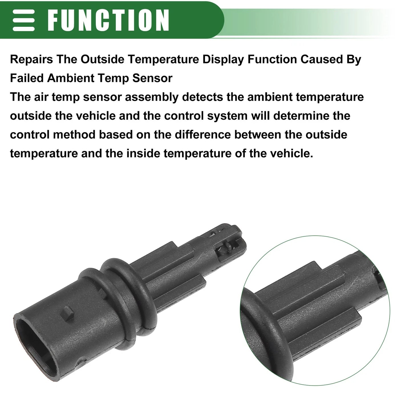 Temp Sensor Car Air Intake for Chevrolet Cruze (2009-2016)