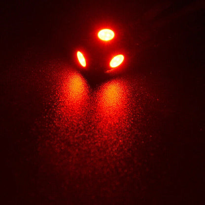 20 x T10 5-SMD 5050 Red LED Light Bulbs for Various Vehicles ( Specified)