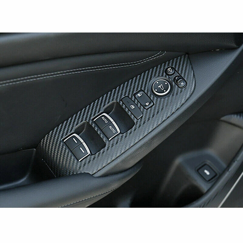 Carbon Fiber Interior Decor Trim Sticker Cover for Honda Accord (2018–2020)