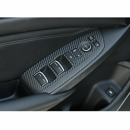 Carbon Fiber Interior Decor Trim Sticker Cover for Honda Accord (2018–2020)