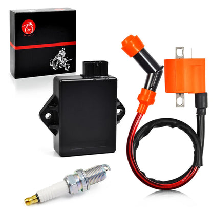 Ignition Coil Spark Plug CDI for Polaris Trail Boss 330 (2003-2012)