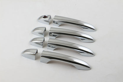 Chrome Door Handle Cover Trim for JEEP Compass 2017-2021 (8 x Pieces)