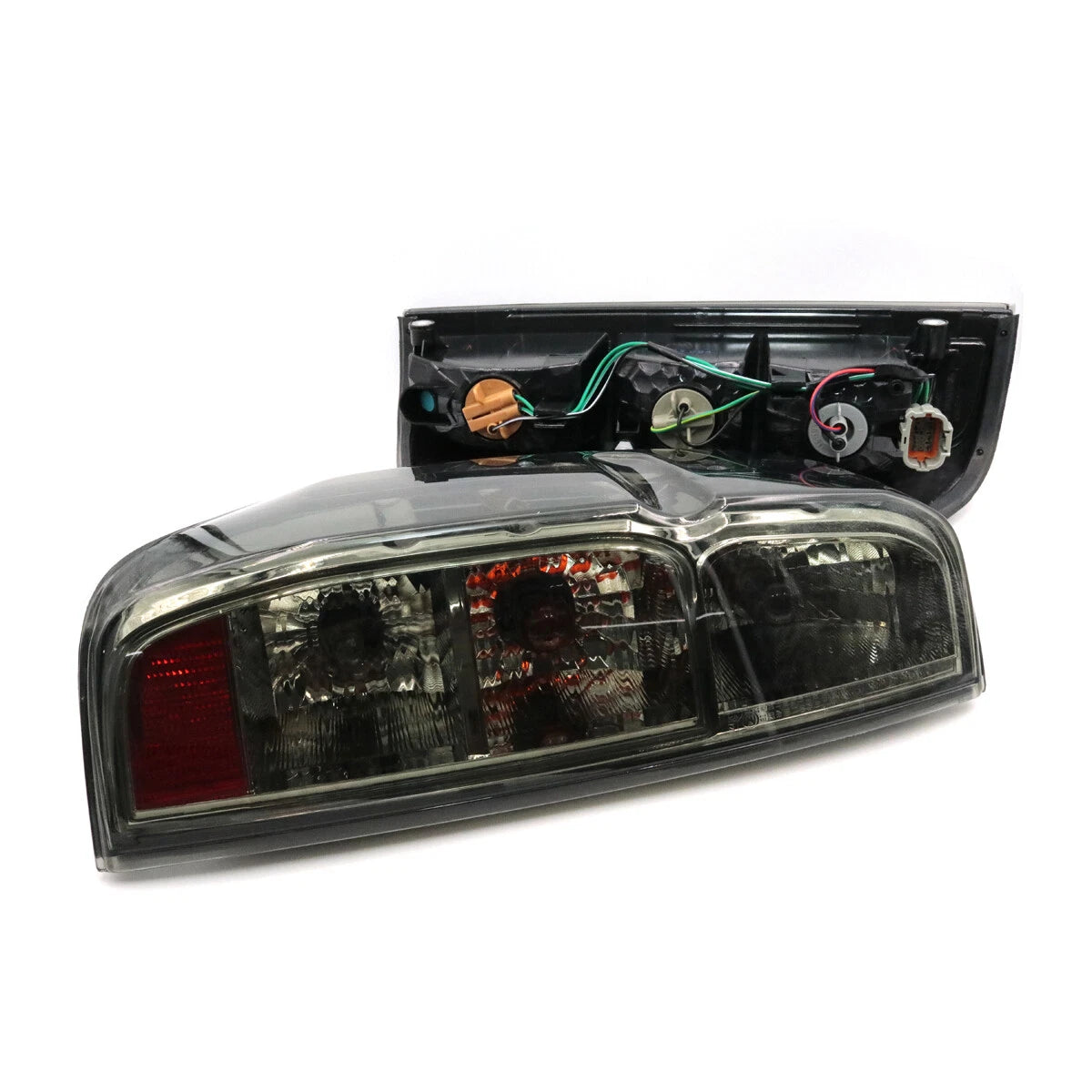 Tail Light Light  Smoke Lens x2 for Nissan Navara D40 2005-2015