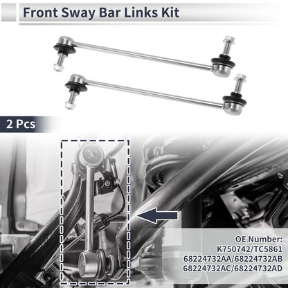 Front Stabilizer Bar Links  for JEEP CHEROKEE (2014-2023)