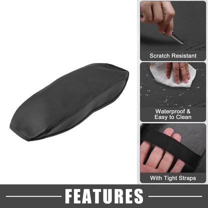 Center Console Armrest Cover Black for Toyota RAV4 (2013–2018)