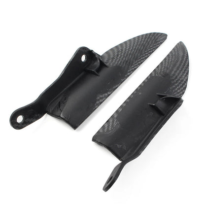 Front Side Headlight Cover for 2006-2012 Daytona 675 & 675R - Carbon Fiber
