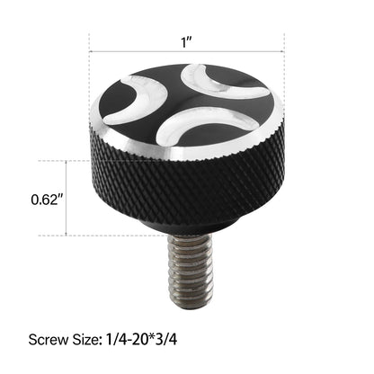 1/4-20 Thread Seat Bolt for Harley Touring Road King Glide (1997-2025)
