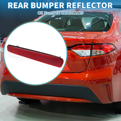 Rear Left Side Bumper Reflector for Toyota Corolla (2020-2023)