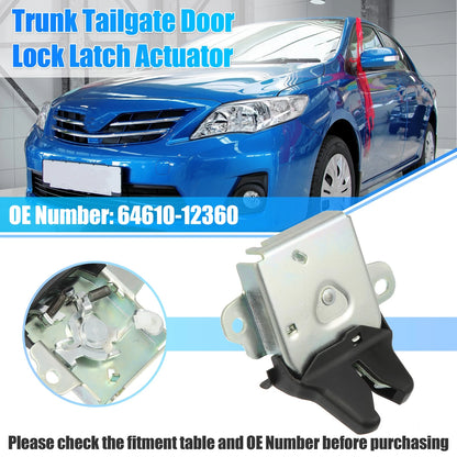 Tailgate Latch Actuator for Toyota Corolla E12 (2004–2008)
