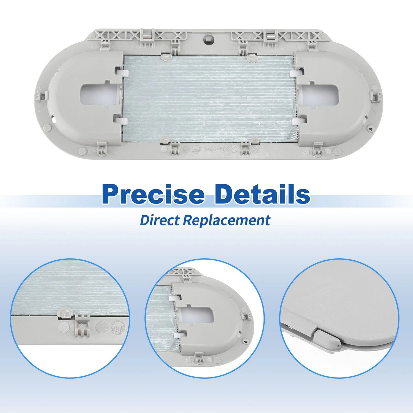 Sun Visor Vanity Mirror Cover for BMW Mini Cooper F55 F56 F60 (2015-2022)