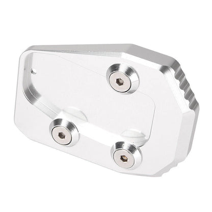 Kickstand Side Stand Extension Pad for Yamaha MT09 (2013-2016) Silver