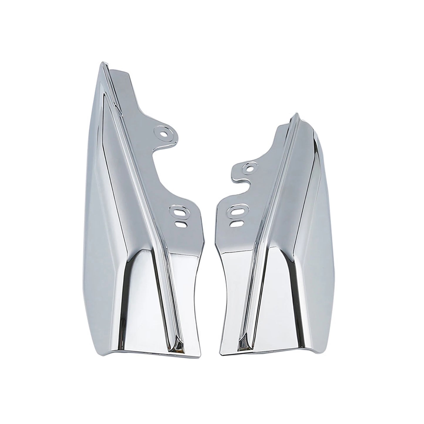 Mid-Frame Air Deflectors Chrome for Harley Electra Glide King (2001-2008)