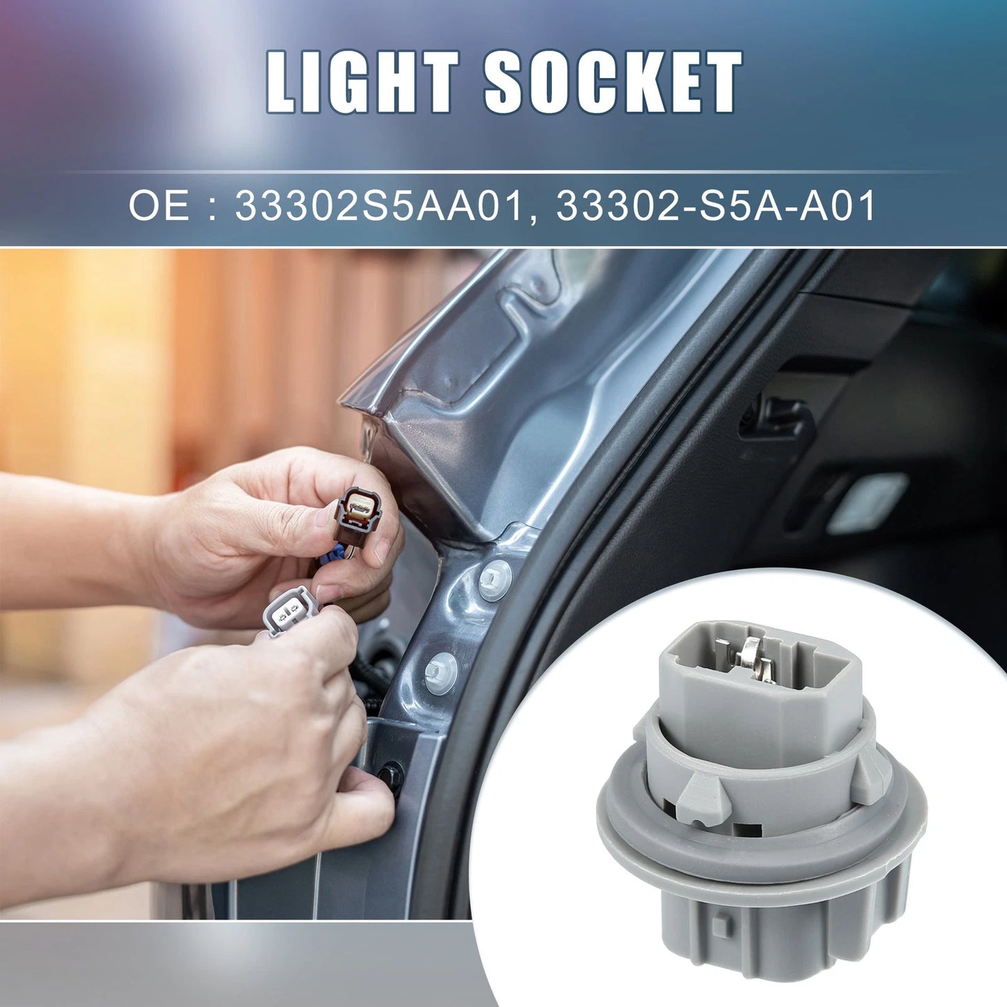 Turn Signal Light Bulb Holder Socket for Honda CR-V (2012 - 2016)