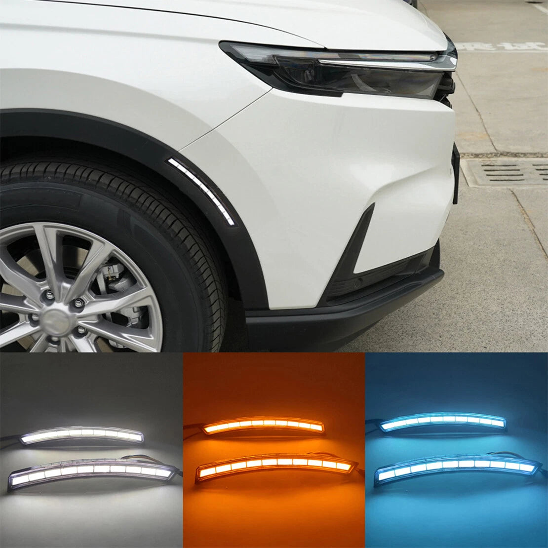 Dynamic Wheel Side Marker Daytime Running Lights for Honda CR-V (2023-2024)