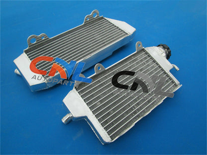 Aluminum Radiator & RED Hose Kit for KAWASAKI KXF450 KX450F (2010-2011)