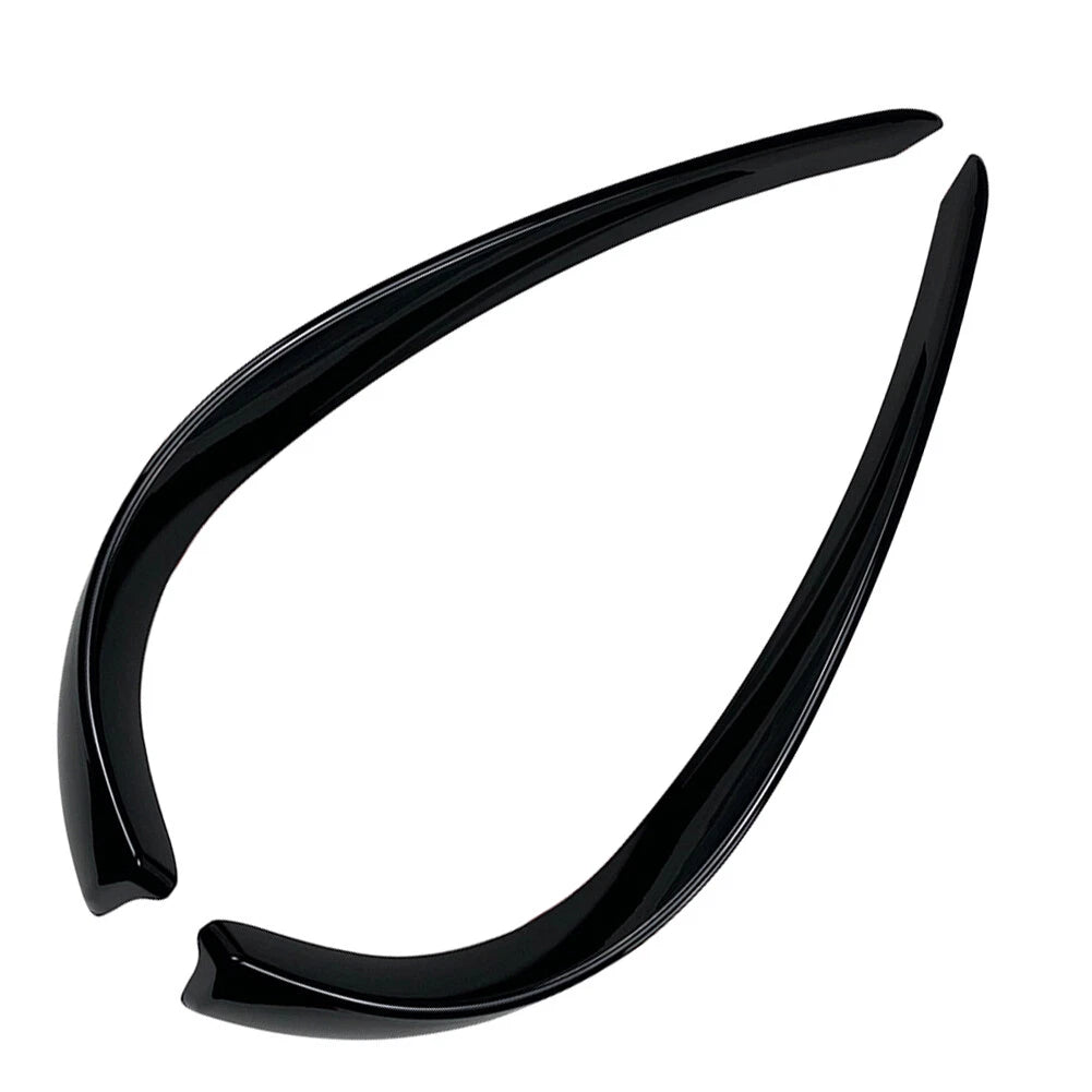 Fog Light Cover Trim for Mercedes Benz C-Class W205 (2015-2018) Black