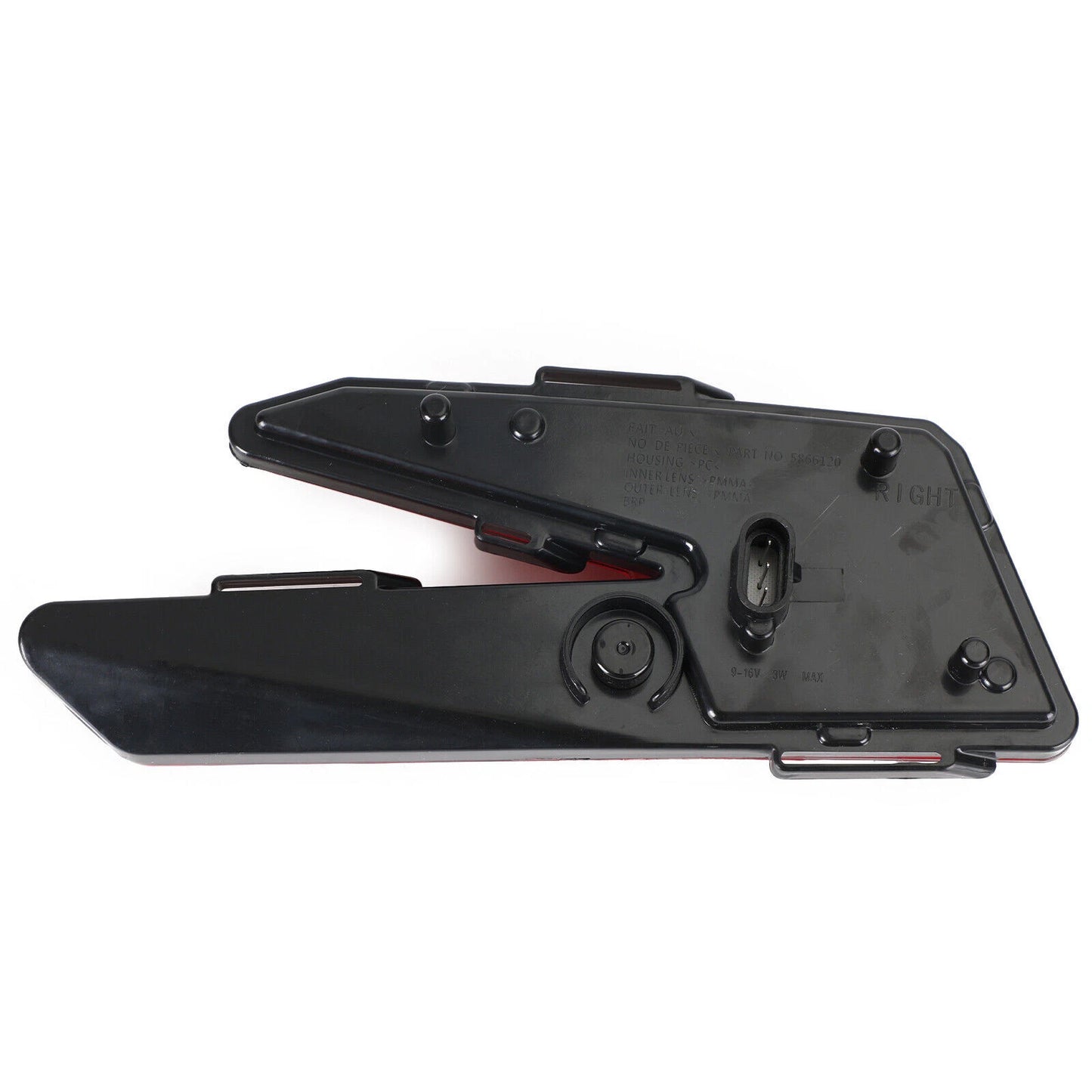 Red Brake Tail Lights for Can Am Maverick X3 Turbo (2017-2021)