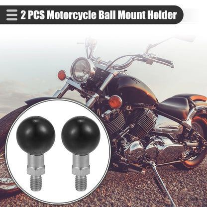 2 x Ball Mount Holder Ball Adapter for Motorcycle