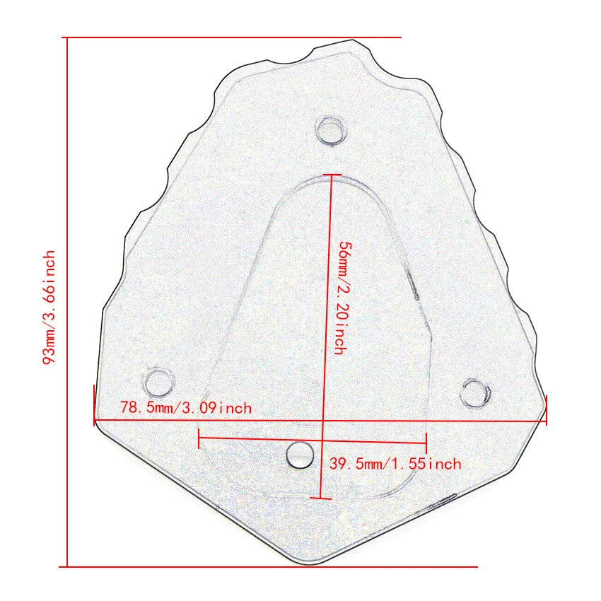 Side Stand Enlarge Plate for BMW G 310 R (2016-2020)