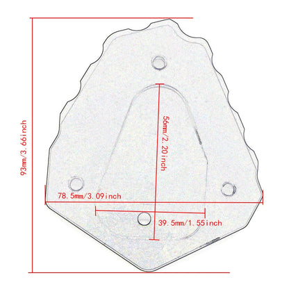 Side Stand Enlarge Plate for BMW G 310 R (2016-2020)