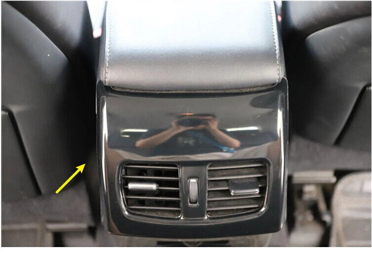 Glossy Black Rear AC Vent Cover Trim for Lexus ES300h ES350 (2013–2018)