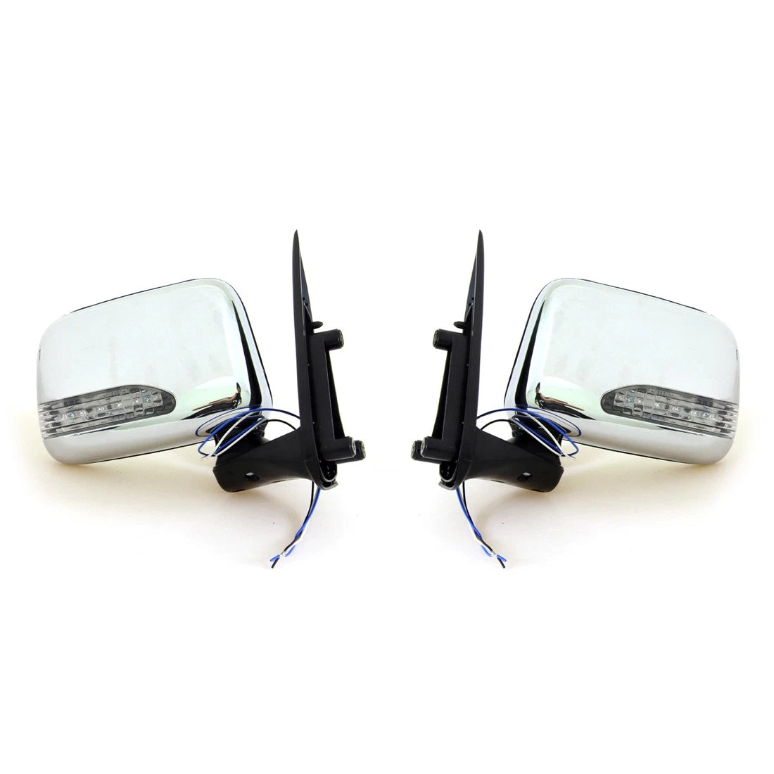 Chrome Door Mirror LED for Toyota Hilux Surf Tiger 1995-2005