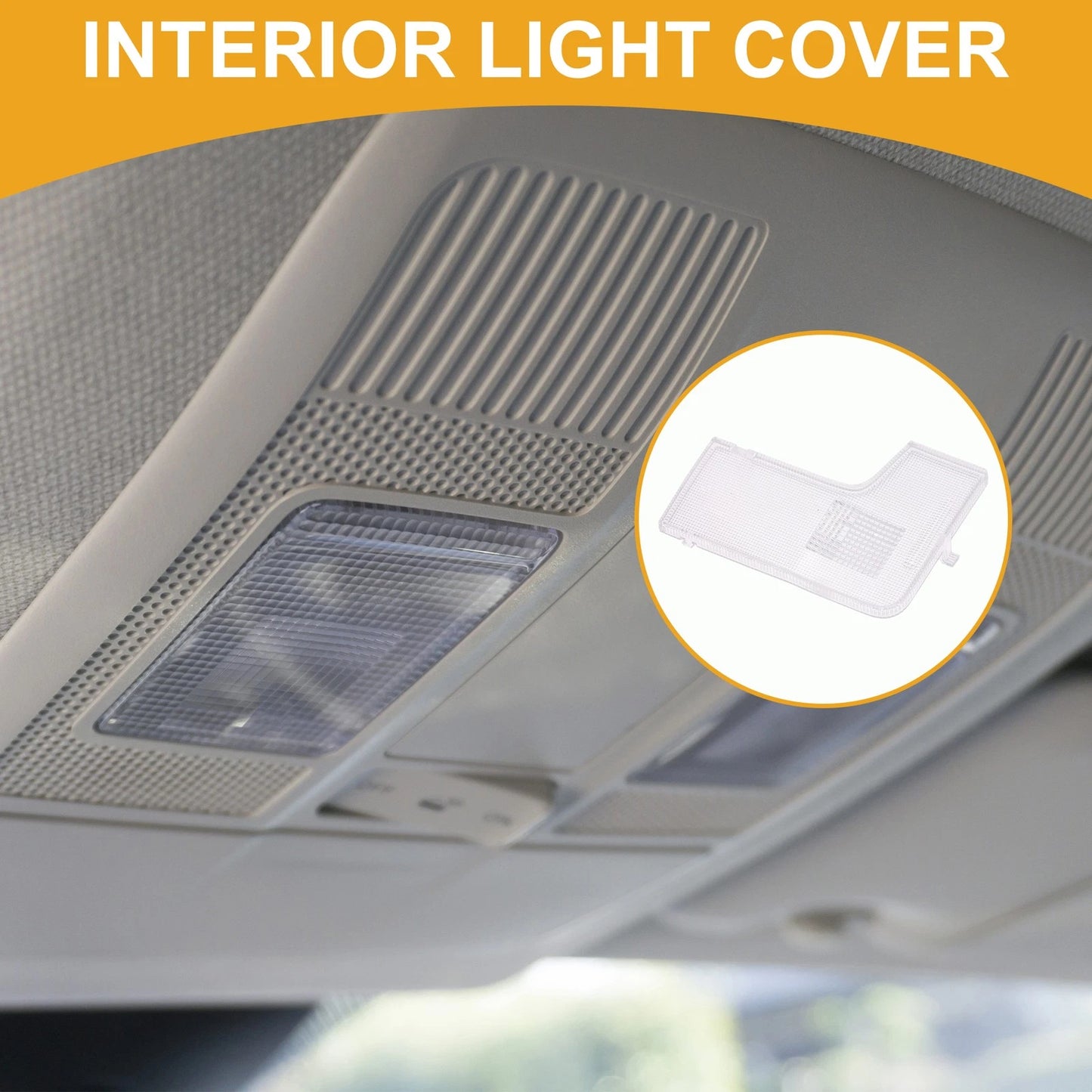 1pc Car Front Left Interior Light Cover for Toyota Camry (2012–2017)