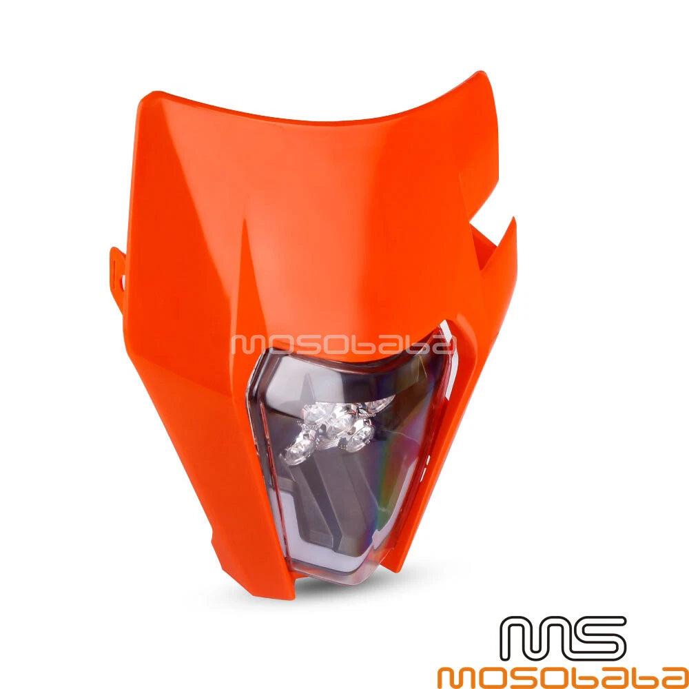LED Headlight for KTM XCW TPI 250, 690 R, EXC-F 350, SXF 450 (2017-2023)