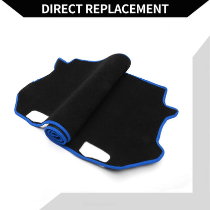 Dashboard Cover Mat for Honda Fit GR1-GR8 (2020-2024) Protector Black Blue 1 Set