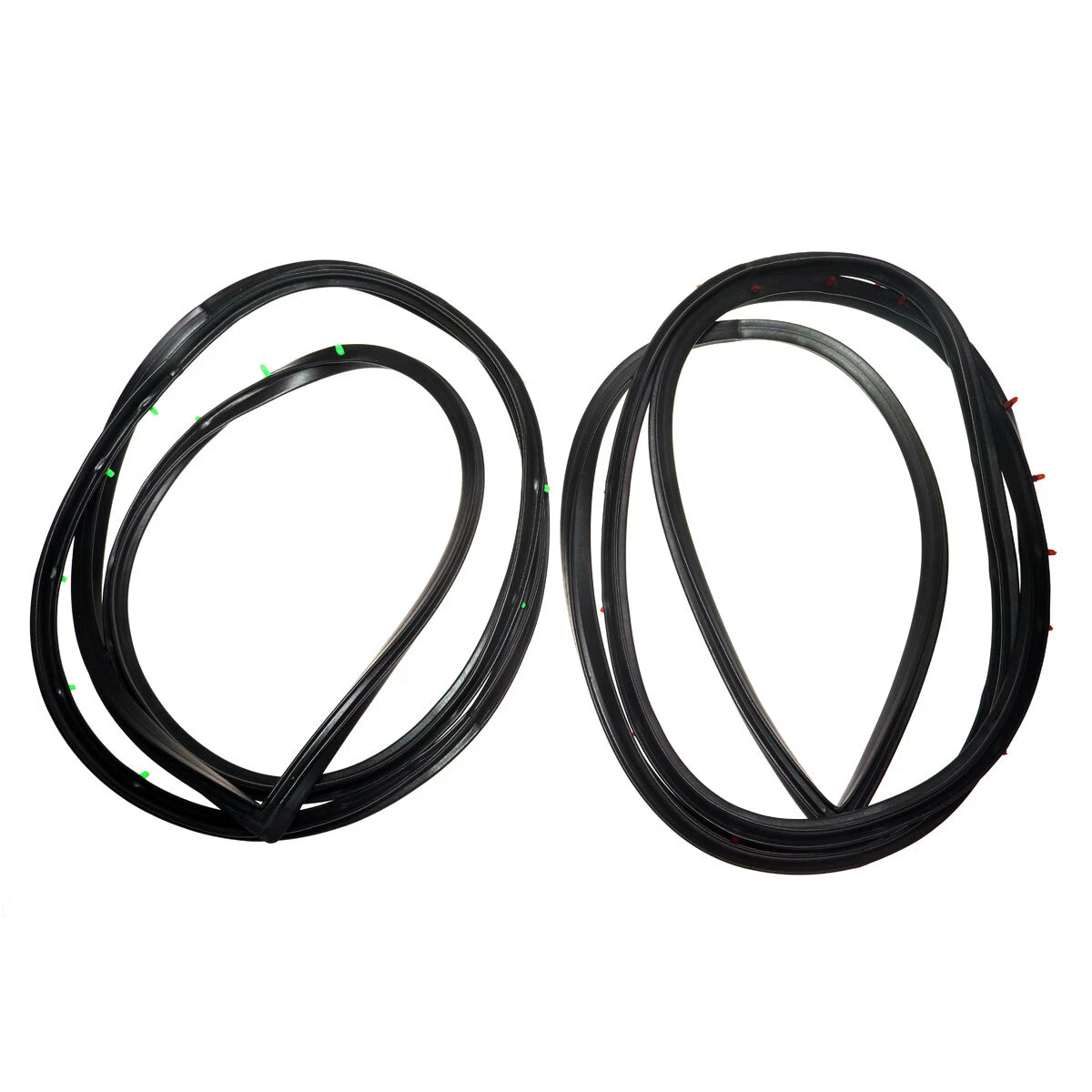 Front Door Weatherstrip Rubber x2 for Toyota Carina TA10 TA12 TA14 1970-1977