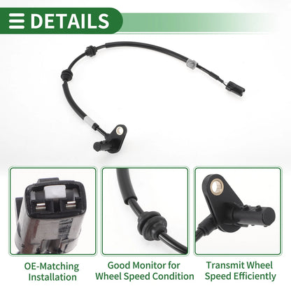 ABS Wheel Speed Sensor for Kia K900 (2015-2017) Rear Left