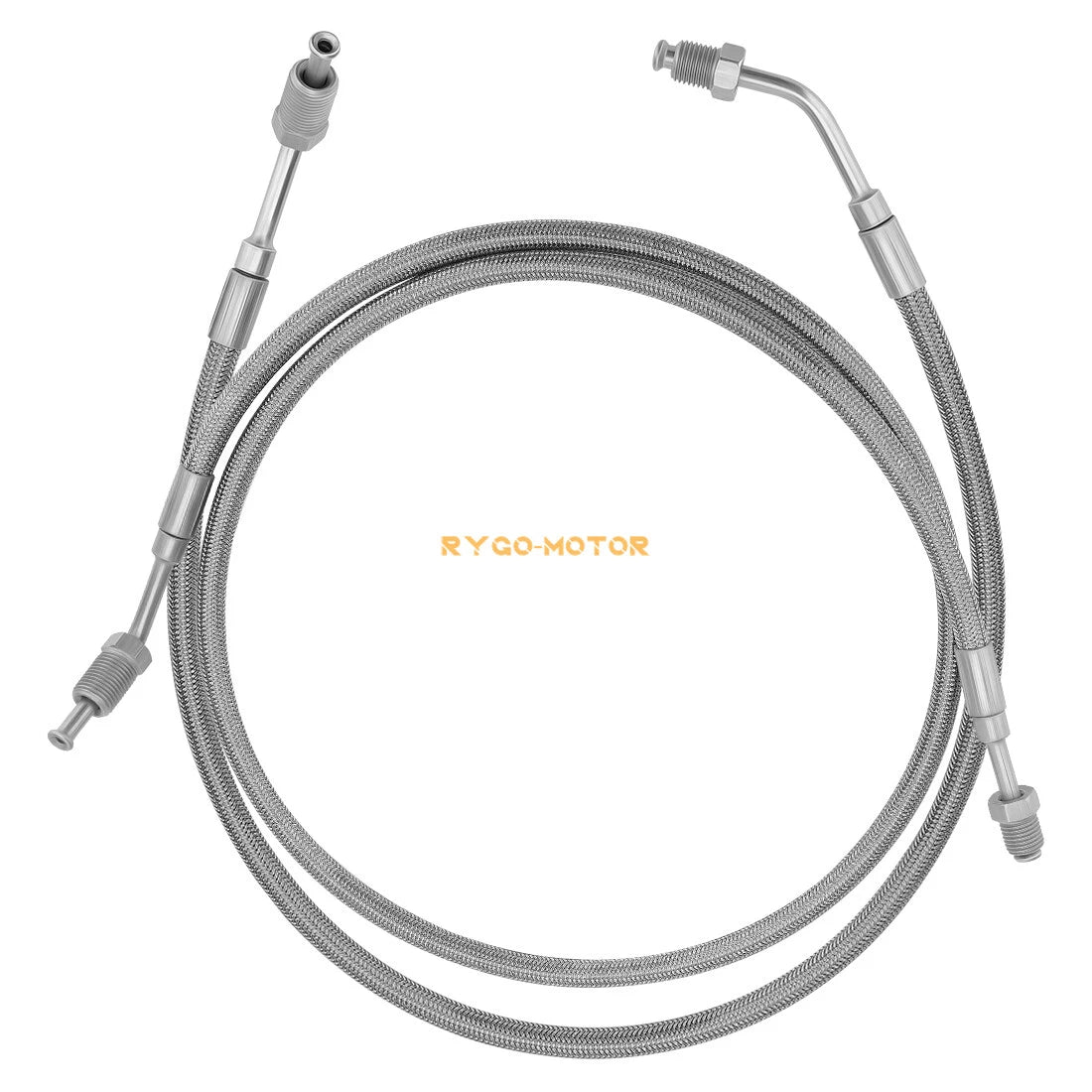 2 x Front Left & Right Brake Hose Line for Polaris Ranger TM 650