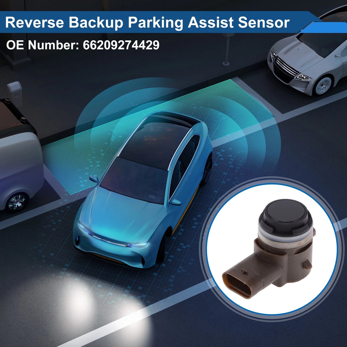 Reverse Backup Parking Sensor for BMW X3 (2011-2017) Black 1 Pc