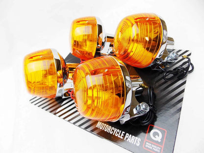 Turn Signal Indicator Set for Honda CM200T (1980-1982) Left Right Front Rear