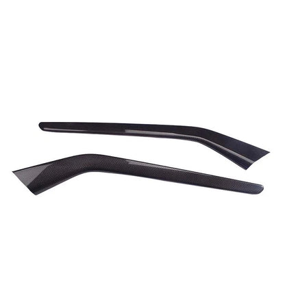 Real Carbon Side Center Console Panel Cover Trim For Tesla Model 3