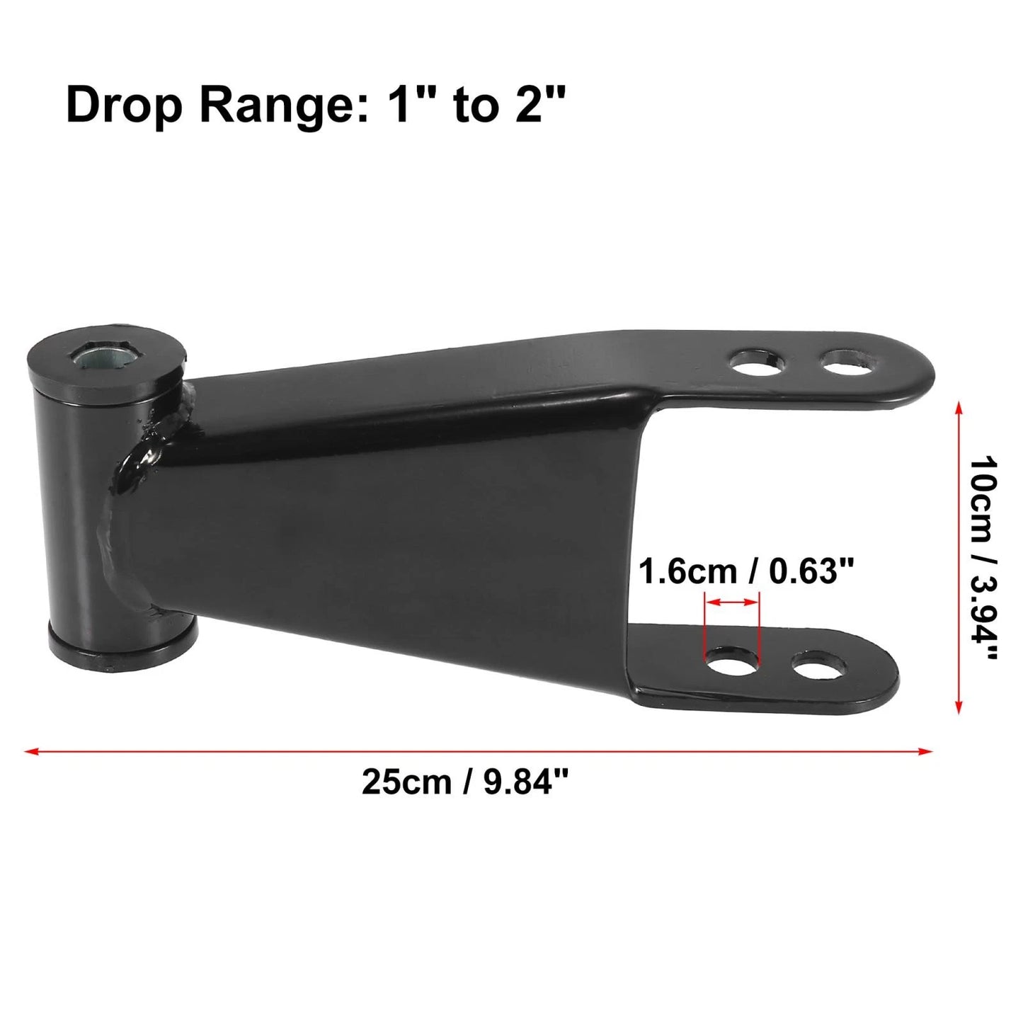 1" to 2" Adjustable Drop Shackles for Ford F-150 (2015-2019)
