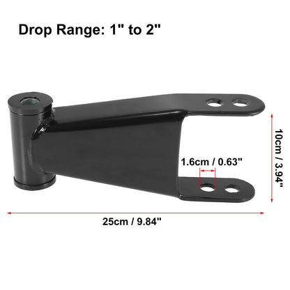 1" to 2" Adjustable Drop Shackles for Ford F-150 (2015-2019)