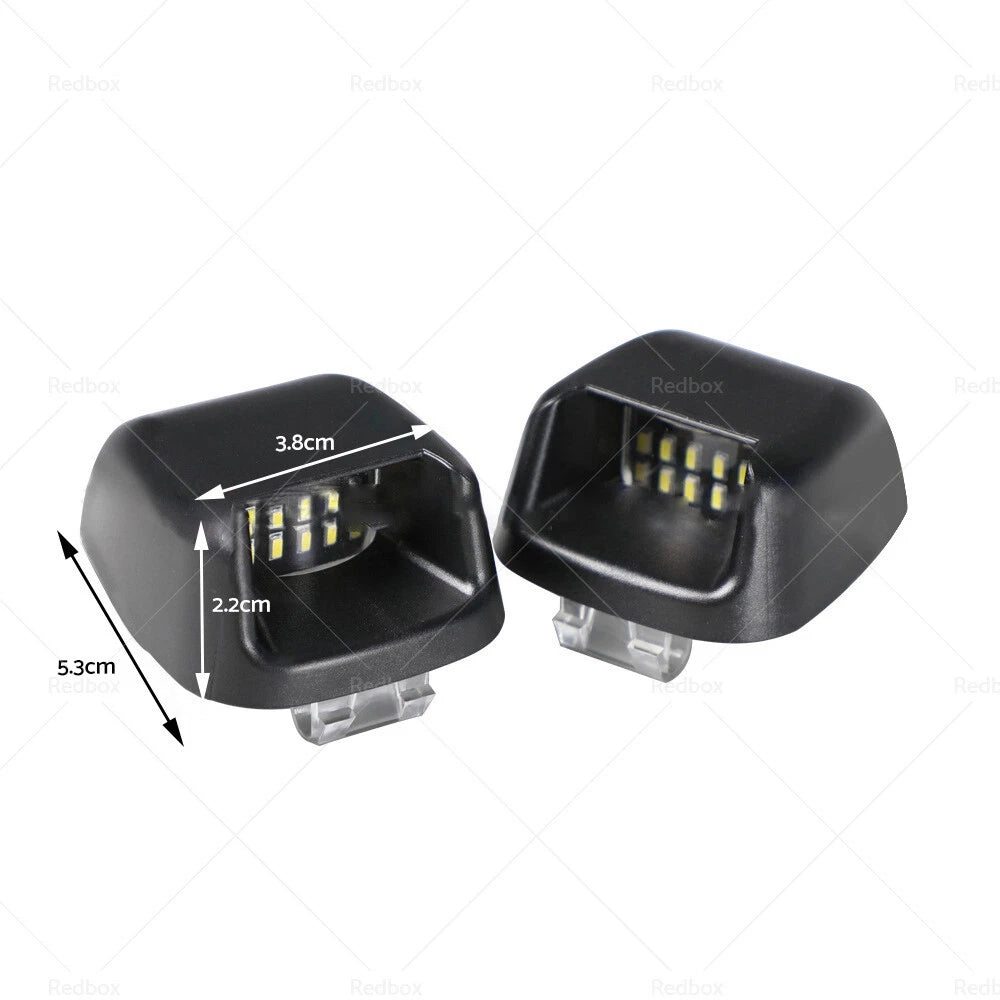 LED Number Plate Lights for Nissan Navara D40 (2005-2016)