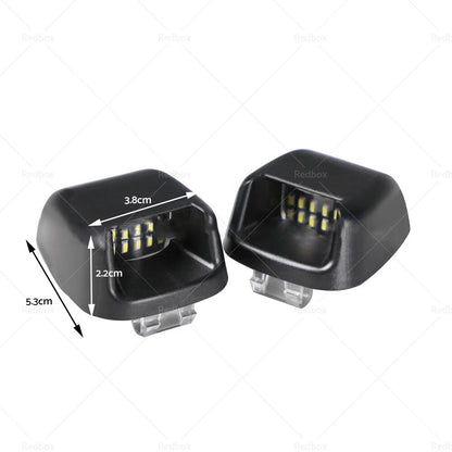 LED Number Plate Lights for Nissan Navara D40 (2005-2016)
