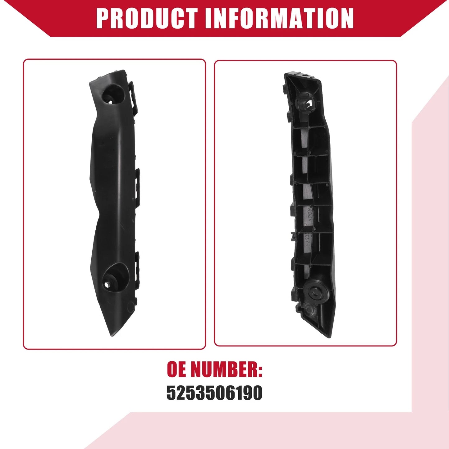 Front Right Bumper Bracket for Toyota Camry (2015-2017)