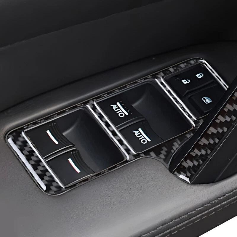 Front Door Window Lift Control Panel Cover Trim for Acura TSX (2009-2014)
