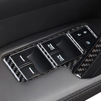 Front Door Window Lift Control Panel Cover Trim for Acura TSX (2009-2014)
