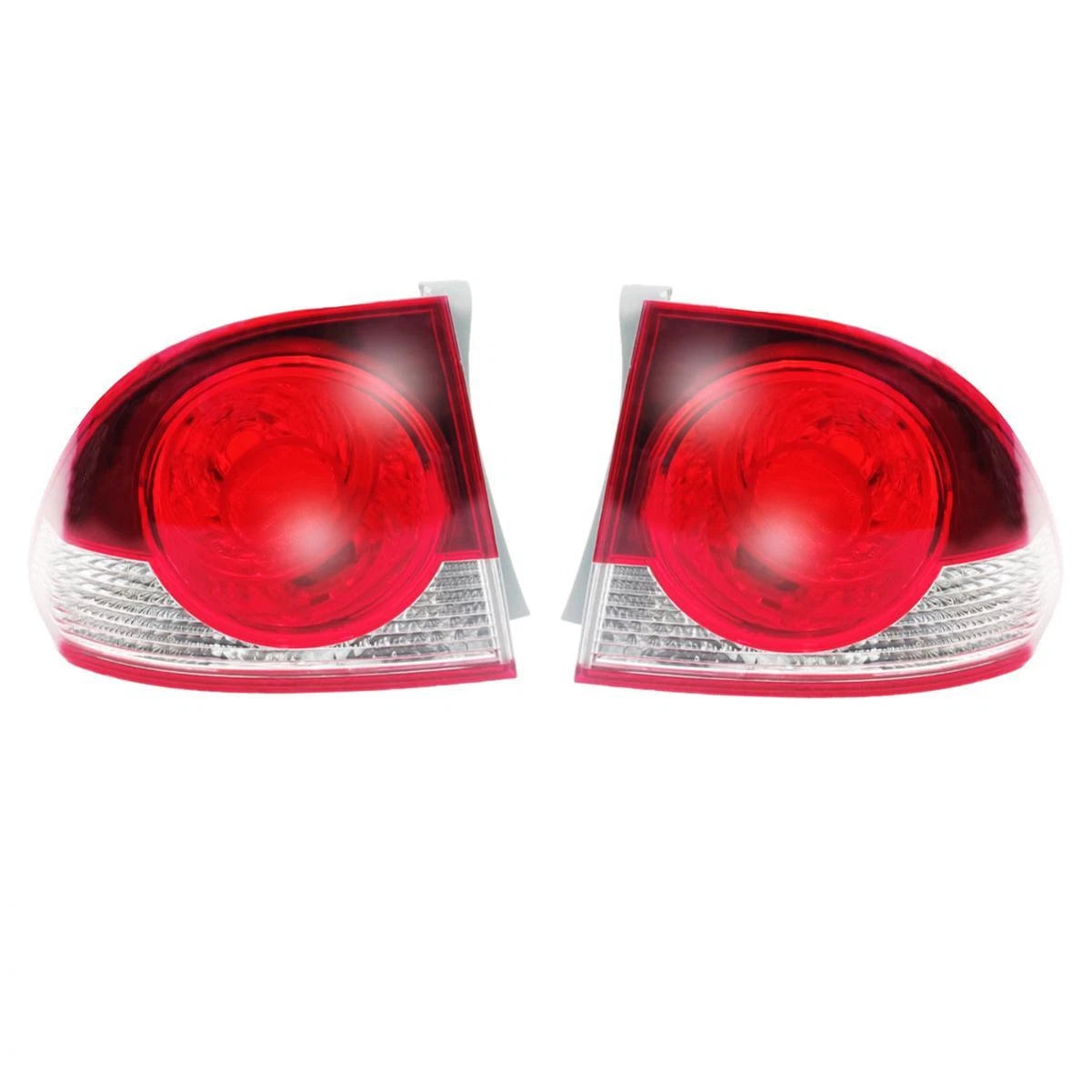 Tail Light Rear Lamp no Bulb Pair LH+RH Fits Honda Civic FD 4D Sedan 2006-08 D05