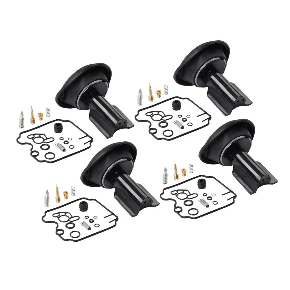 4 x Carburetor Repair Kits for Yamaha FZR1000 EXUP (1989-1995)