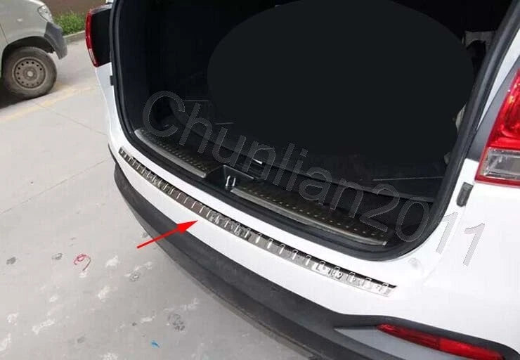 Outer Rear Bumper Protector Sill Cover Trim for KIA SORENTO (2015-2017)
