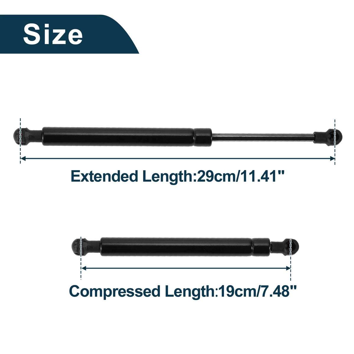 Rear Hatch Lift Supports 2 x Struts for BMW Z4 Convertible/Coupe (2003-2008)