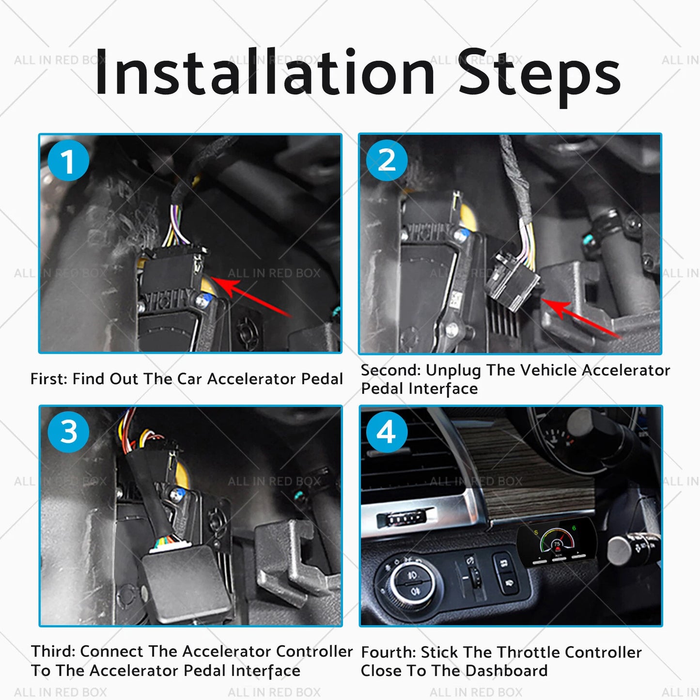 Electronic Throttle Controller for Toyota Mark X (2006-2009)
