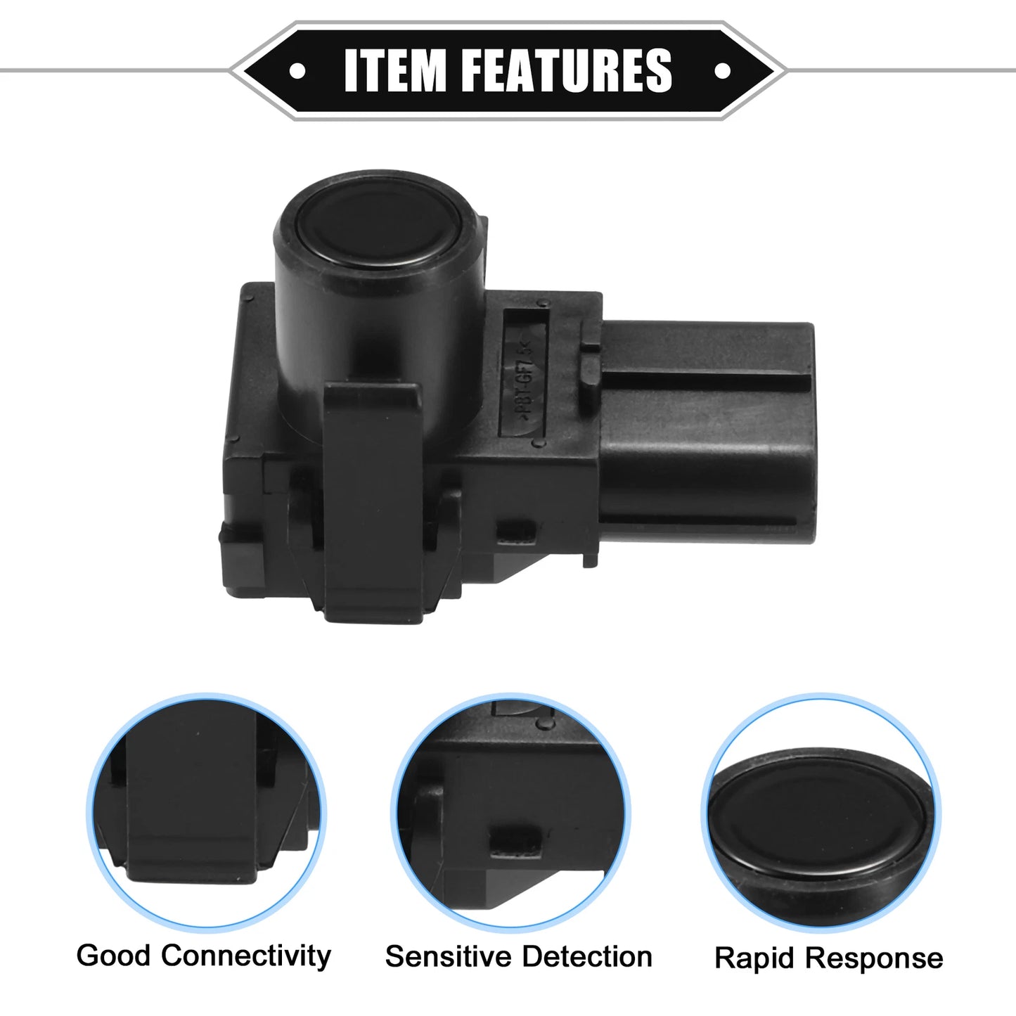 2 x PDC Front Bumper Reverse Parking Assist Sensors for Lexus (2010-2015)